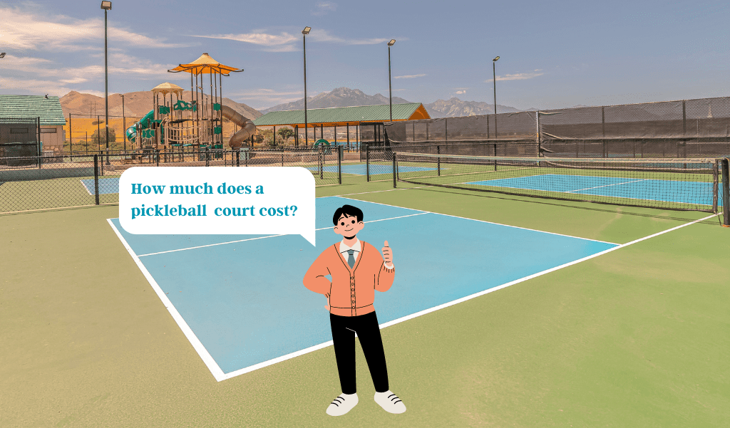 how much does a pickleball court cost