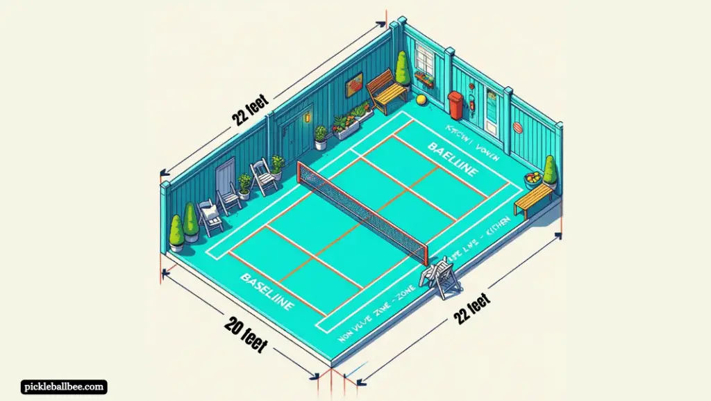 Small Pickleball Court Dimensions :Tiny Courts, Epic Battles